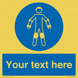 Custom protective roller sport equipment must be worn